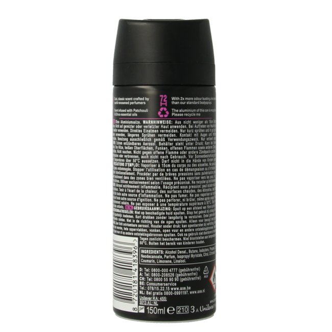 Déodorant bodyspray Purple Patchouli 150 ml