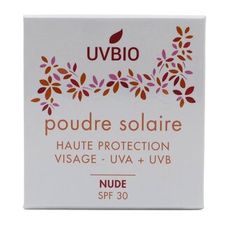 UVBIO Puder przeciwsłoneczny UVBIO nude bio SPF30 10 Gram
