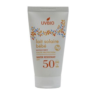 UVBIO Crème solaire bébé bio SPF50 50 millilitres