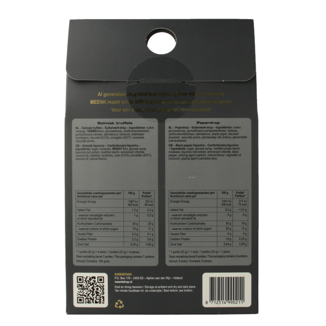 Meenk Meenk cadeau unieke Meenk smaken 1 Stuks