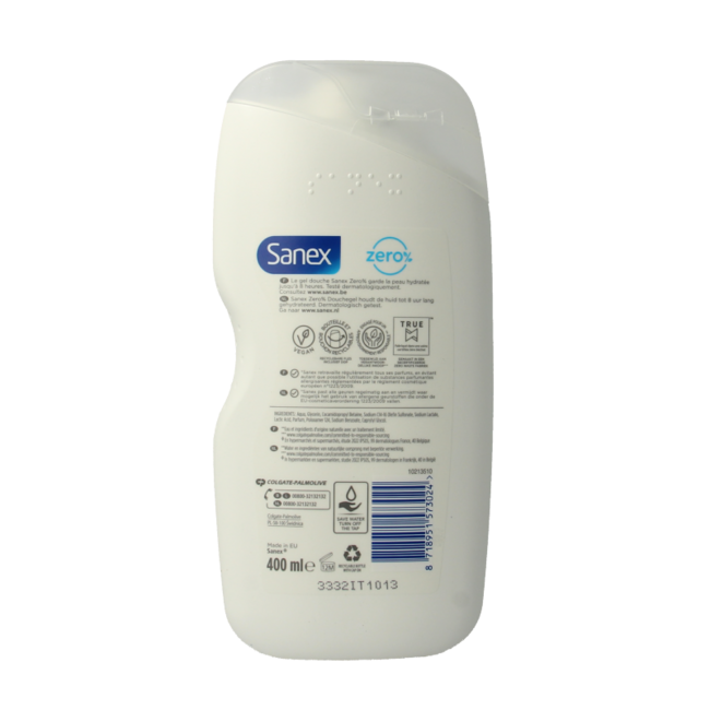 Sanex Duschgel zero% normale Haut 400 ml