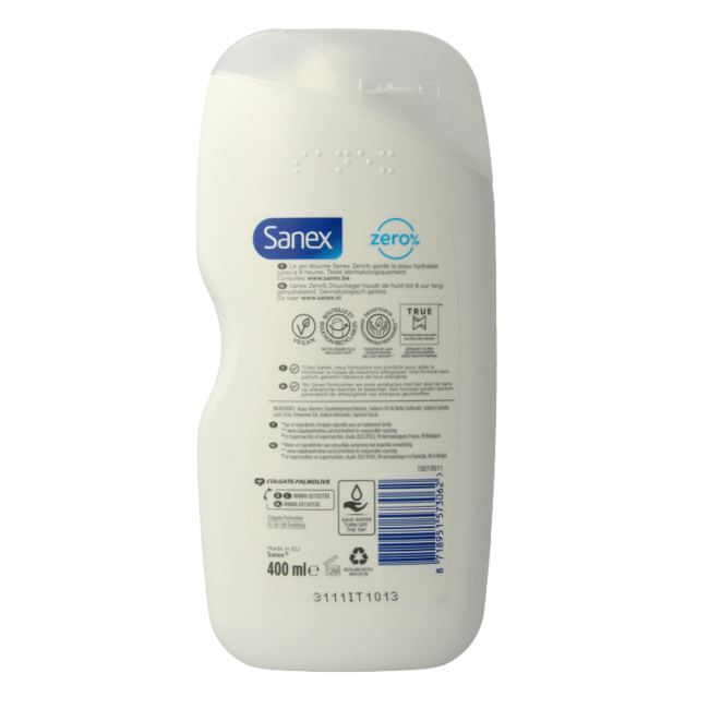 Sanex Duschgel zero% empfindliche Haut 400 ml