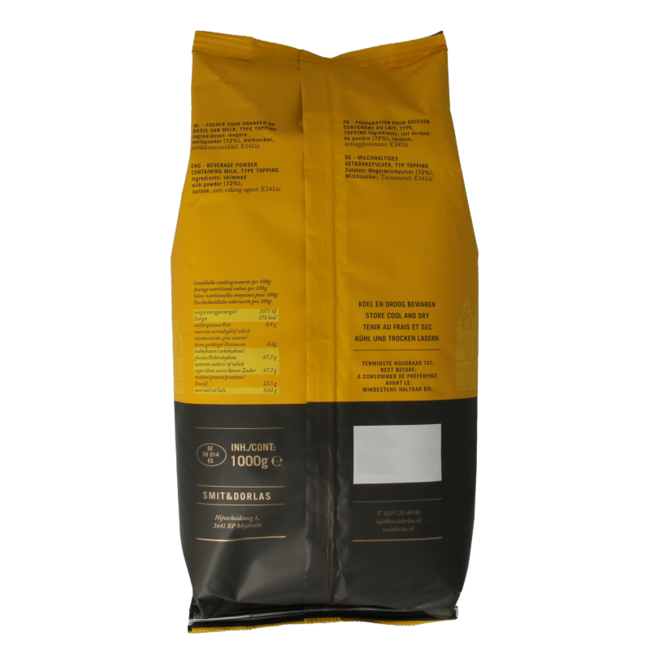 Smit & Dorlas Cappucino topping 1 Kilogramo