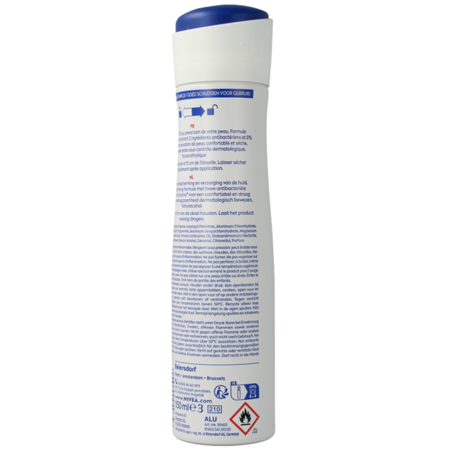 Nivea Deospray dry comfort 150 Millilitres