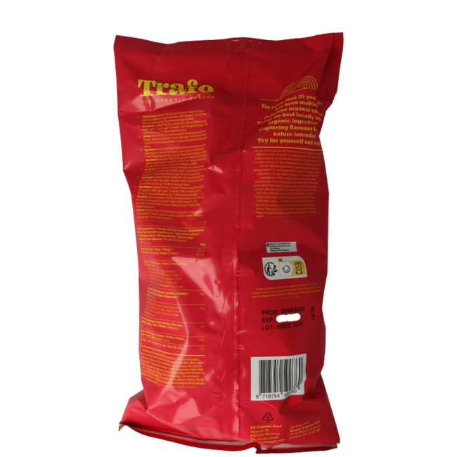 Organic chili tortilla chips 200 Gram