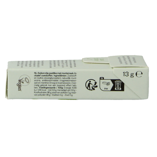 Fresh mint suikervrij 13 Gram