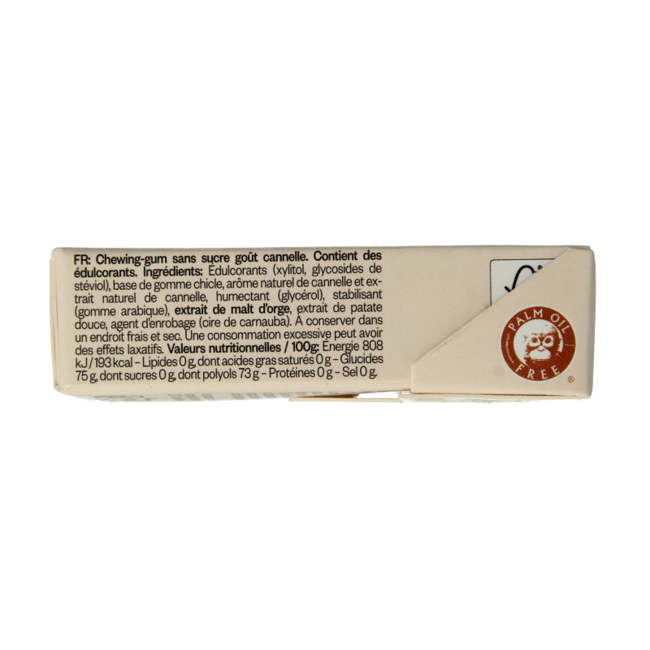True Gum Cinnamon sin azúcar 21 gramos