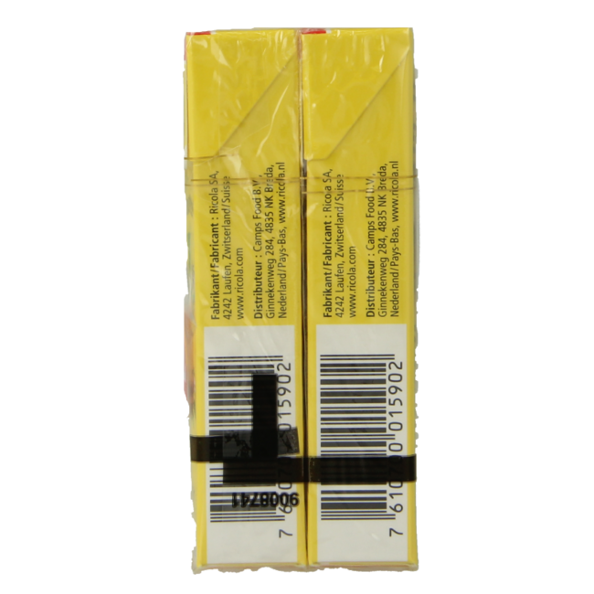 Ricola Citroen munt suikervrij duopak 100 Gram