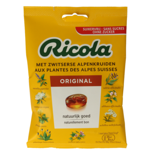 Ricola Ricola Original sin azúcar 75 Gramos