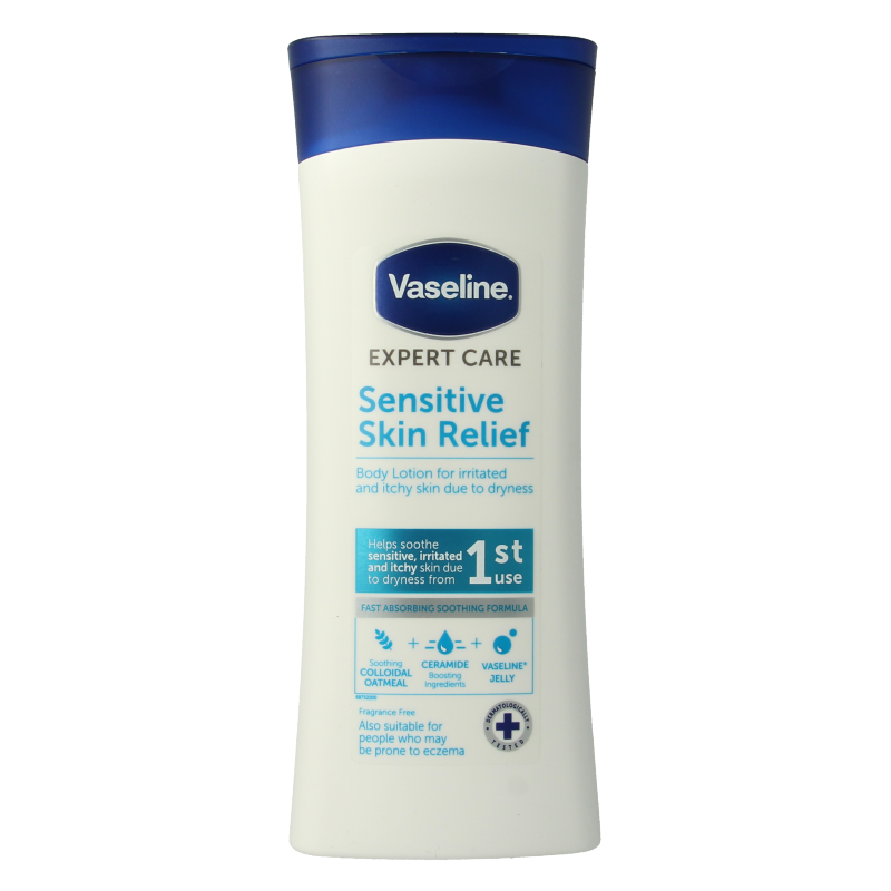 Vaseline Expert care loción corporal sensible 400 mililitros