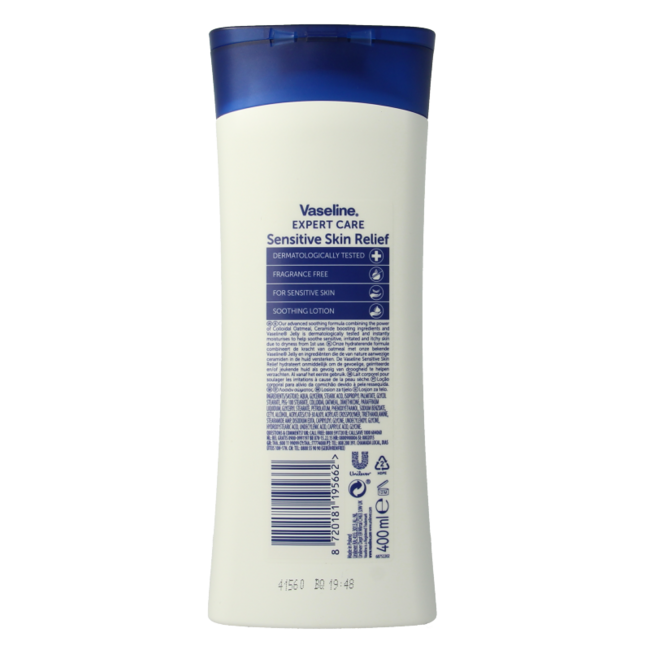 Vaseline Expert Care Bodylotion Sensitive 400 ml