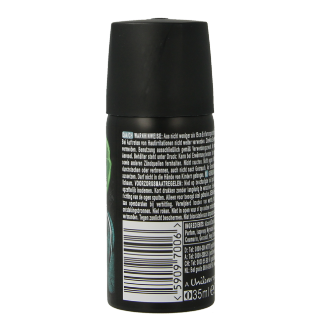 AXE Desodorante bodyspray aqua bergamot 35 mililitros