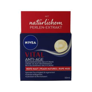 Nivea Nivea Vital revitalising night cream 50 Millilitres