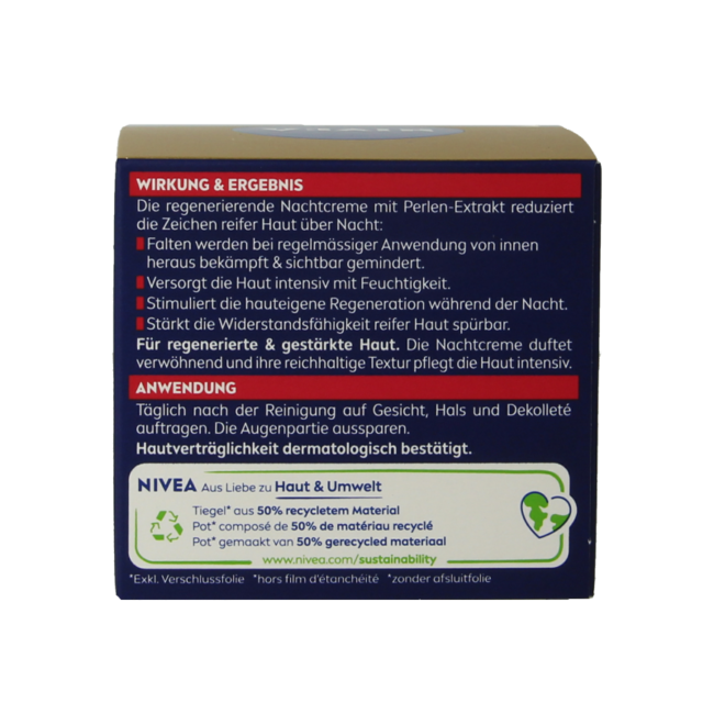 Nivea Vital Crema Notte Rivitalizzante 50 Millilitri