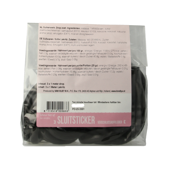 Kindly's 3 Metres Liquorice 3x1 Metre 1 Piece