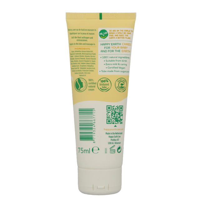 Nourishing cream for baby & kids 75 Millilitres