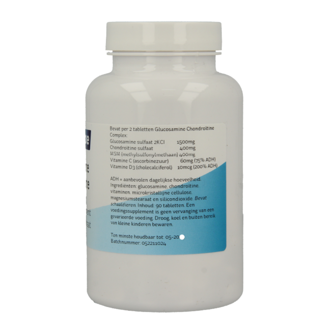 Nova Vitae Glucosamine chondroitine complex with MSM 90 Tablets