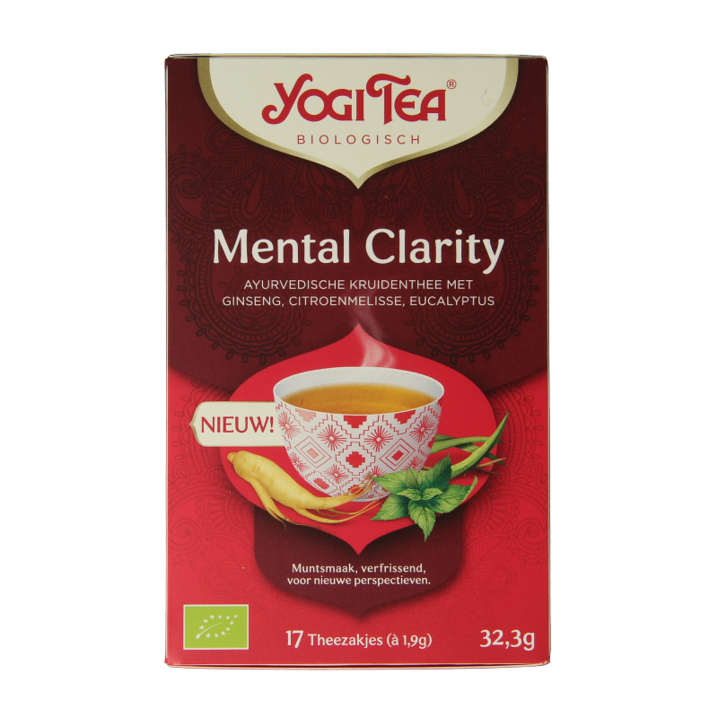 Yogi Tea Mental clarity bio 17 bolsitas