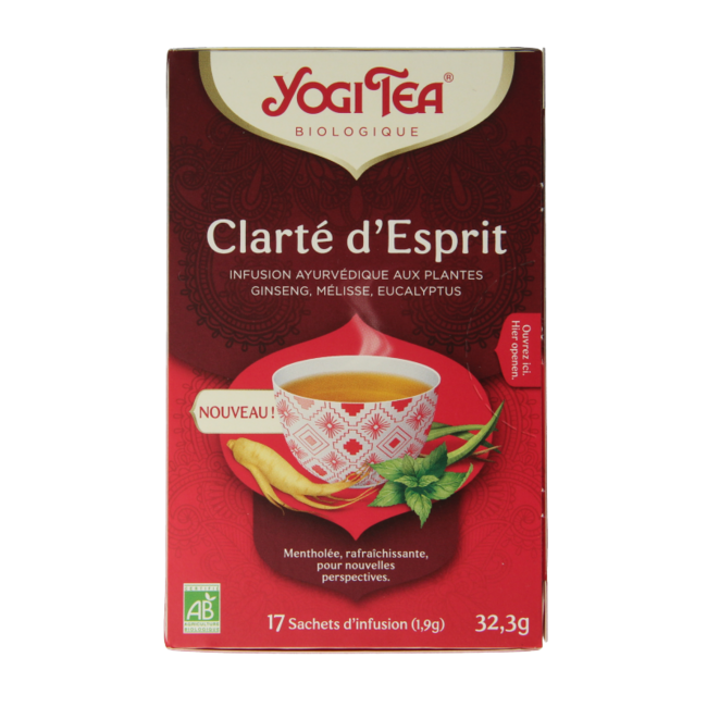 Clarté Mentale Bio 17 sachets