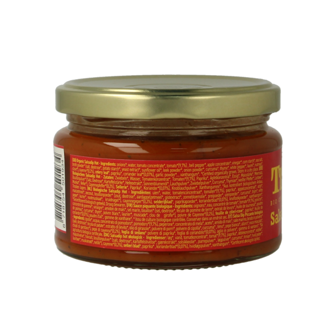 Salsadip hot organic 200 Gram