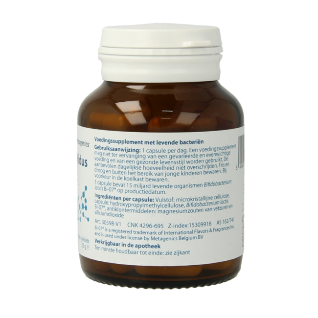 Metagenics Bactiol bifidus blíster 60 Cápsulas