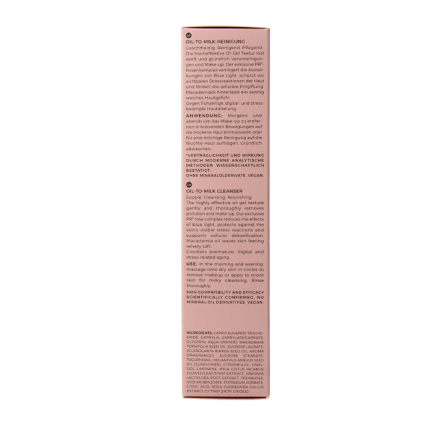 Borlind Rose nature oil to milk cleanser 125 mililitros