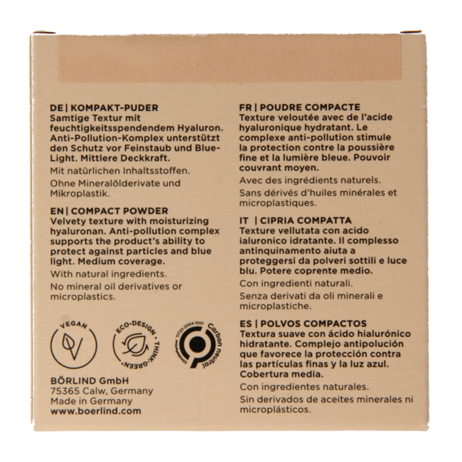 Borlind Powder compact light 9 Gram
