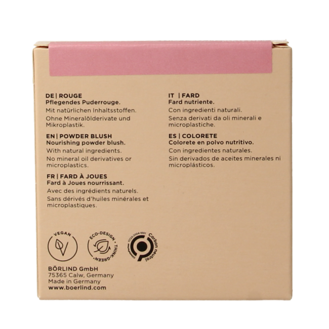 Borlind Colorete en polvo rose flush 5 g