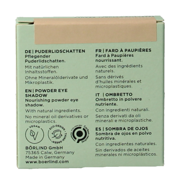 Borlind Eyeshadow powder matt ivory 1 Piece