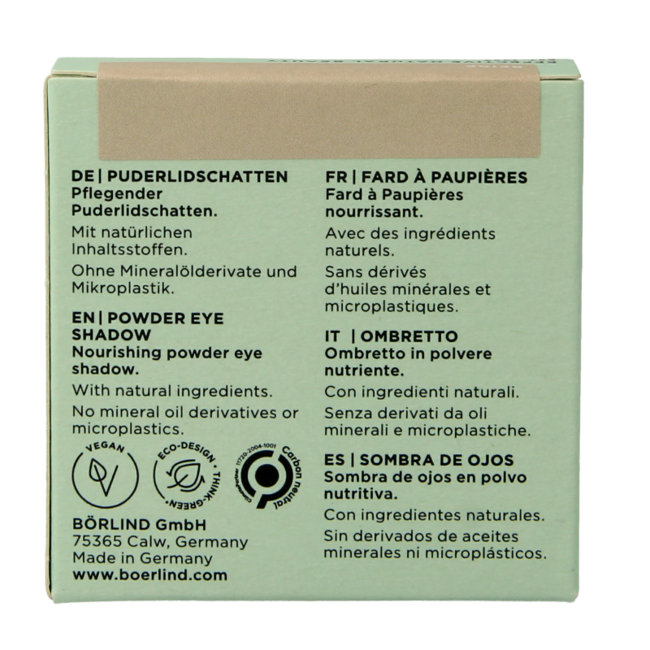 Borlind Sombra de ojos en polvo beige 1 unidad