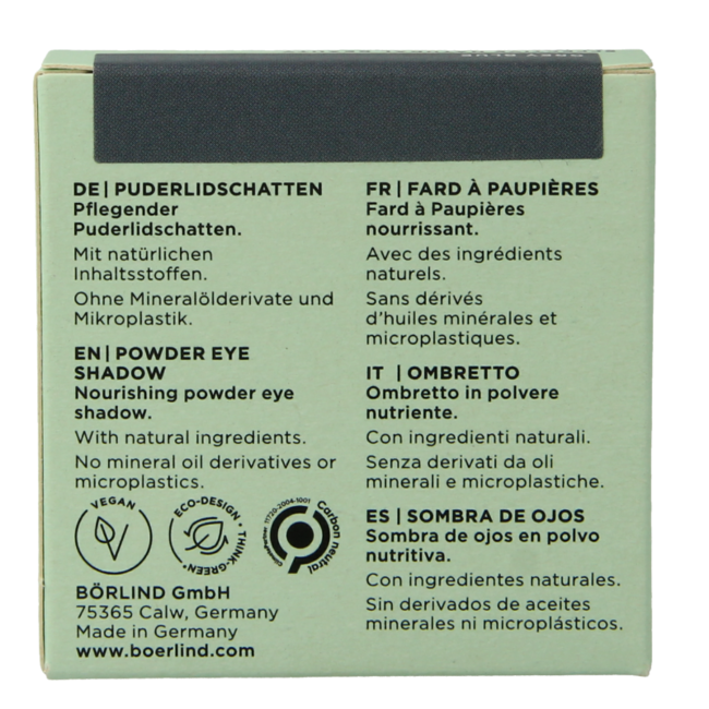 Borlind Eyeshadow powder grey blue 1 Stuks
