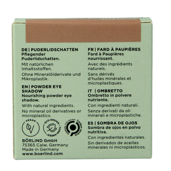 Borlind Sombra de ojos en polvo golden sand 1 unidad