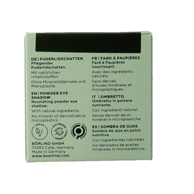 Borlind Eyeshadow powder dark green 1 Stuks