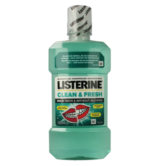 Listerine Listerine Mouthwash clean & fresh 500 Millilitres