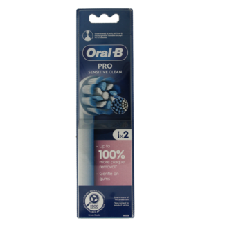 Oral B Oral B Opzetborstel sensitive clean 2 Stuks