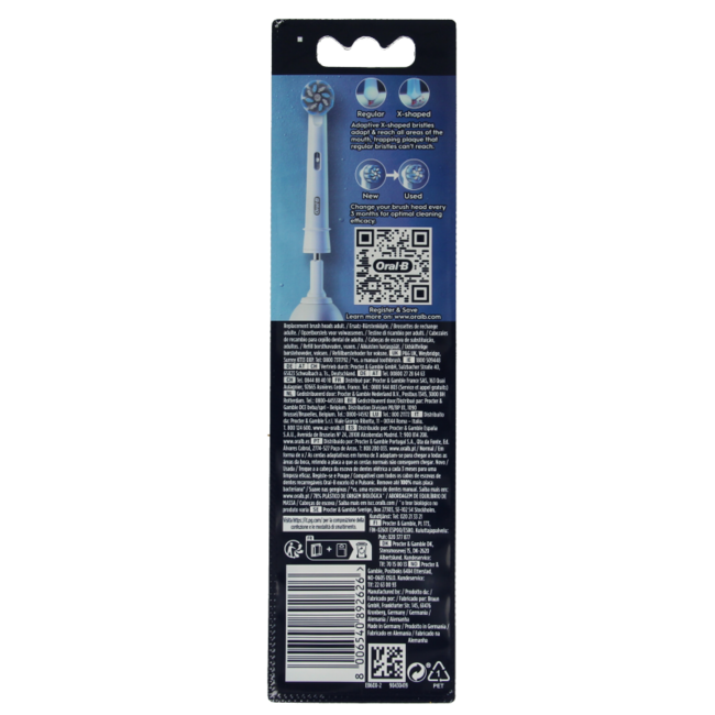 Oral B Sensitive Clean brush head 2 pieces