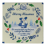 Voor Jou! Wunschtafel Delfter Blau Weihnachten merry kissmas 90 Gramm