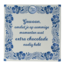 Voor Jou! Wish Bar Delft Blue just because 90 Gram