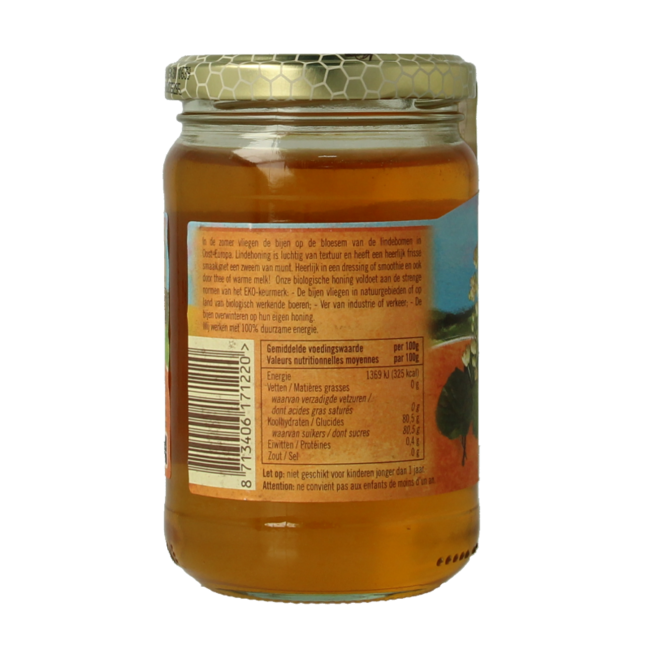 Miód lipowy bio Traay 350 gramów