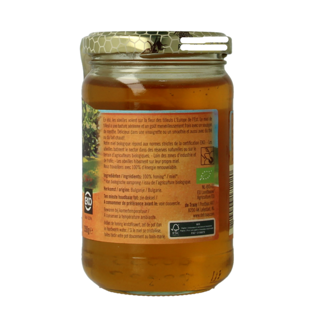 Traay Organic Lime Honey 350g