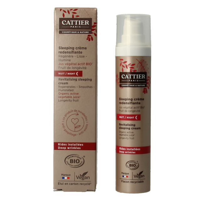 Cattier Nachtcreme revitalisierend 50 Milliliter