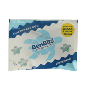 BenBits Sachet individuel de chewing-gum à la menthe poivrée 16 g