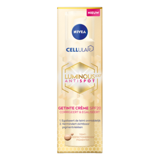 Nivea Nivea Luminous 630 Getönte Tagescreme LSF 20 40 Milliliter