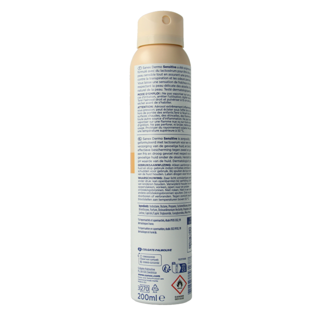 Déodorant spray Sanex Sensitive 200 ml