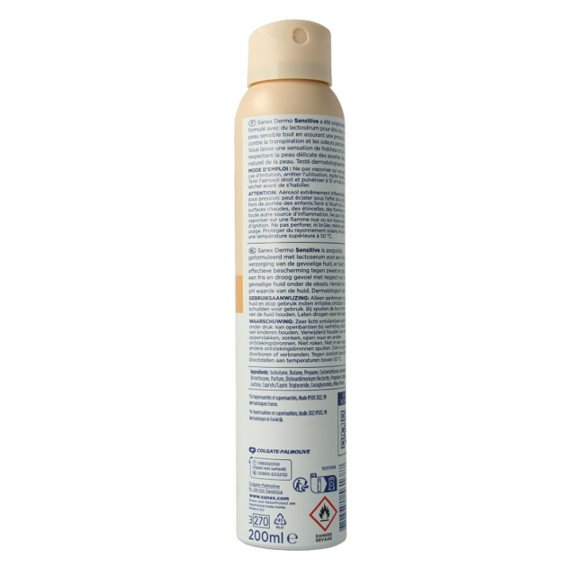 Sanex Sensitive Deodorant Spray 200ml