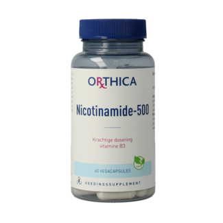 Orthica Orthica Nicotinamide 500 60 Cápsulas vegetarianas