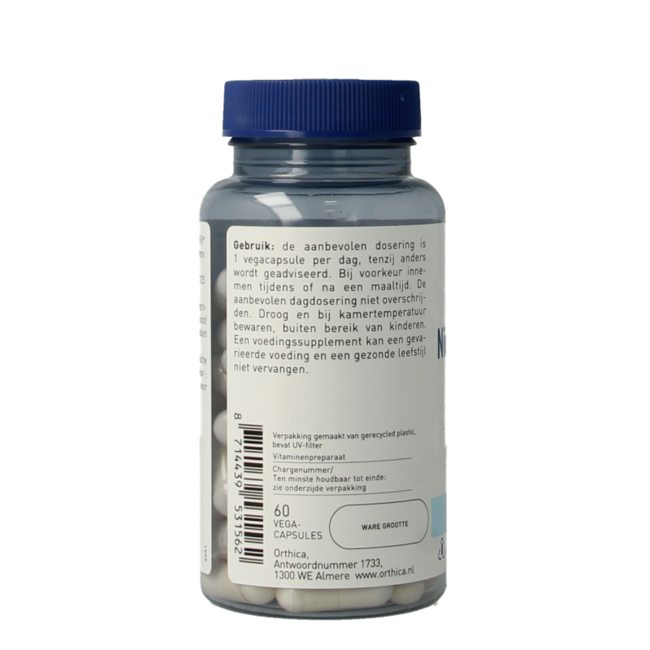 Orthica Nicotinamide 500 60 Cápsulas vegetarianas