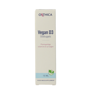 Orthica Orthica Vegane D3 Öl-Tropfen 15 Milliliter