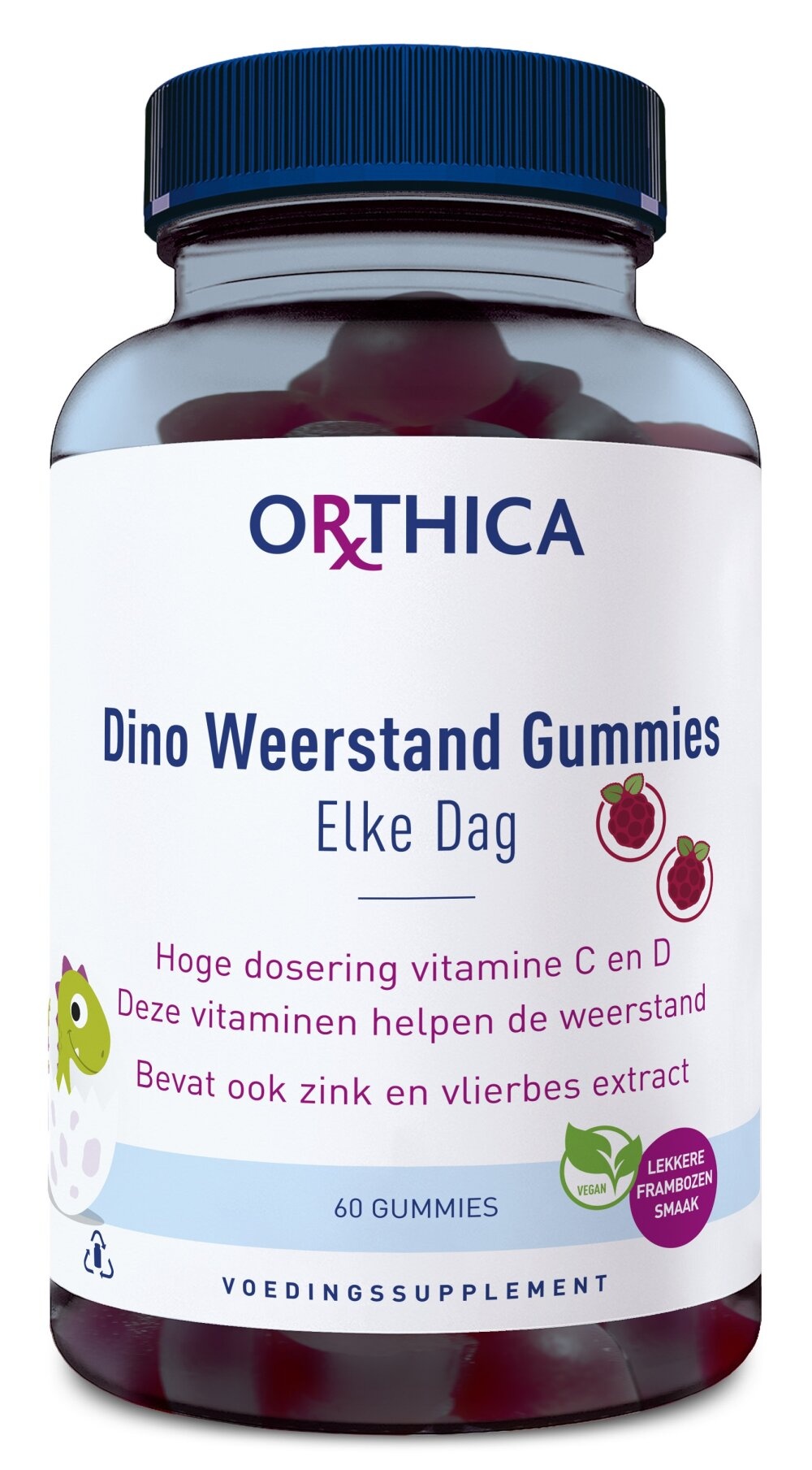 Orthica Dino difesa 60 Gommose | Vitamine per Bambini