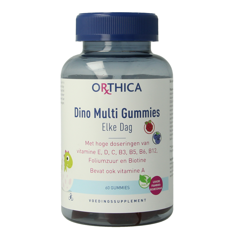 Orthica Dino multi 60 Gommose - Multivitaminico Bambini Vegano